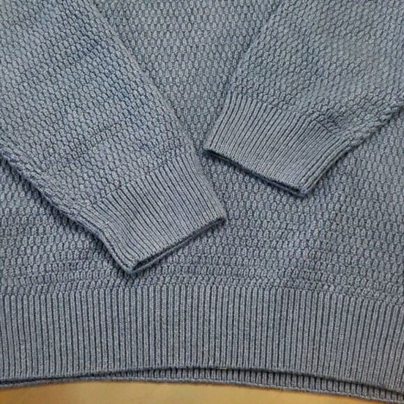 SALE! Chaps men's Crewneck Cotton Oversized Sweater L new - Picture 3 of 5